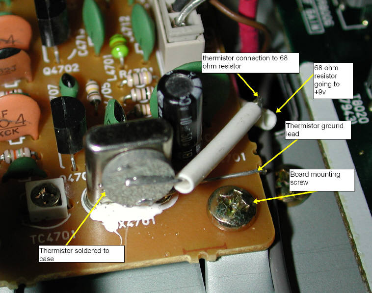 Temperature stabilized ft1000mp ref oscillator